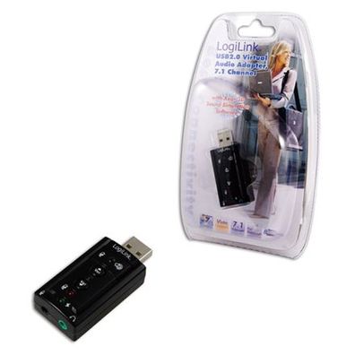 Logilink | USB-Audioadapter, 7.1-Soundeffekt