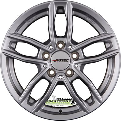 4x Autec Typ MC - Mercador brillantsilber lackiert 8x19 ET40 - LK5/112 ML66.5 Felge