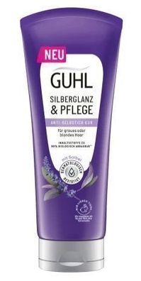 Guhl Glanzvolle Haarkur mit Silber-Schimmer Effizienz - 200ml