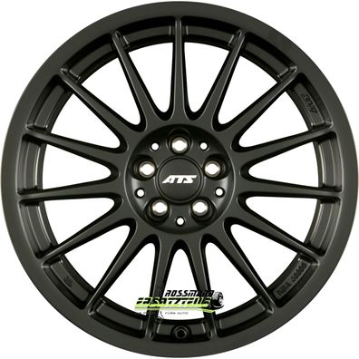 4x ATS Streetrallye racing-schwarz 7.5x18 ET48 - LK5/100 ML63.3 Felgen Alufelgen