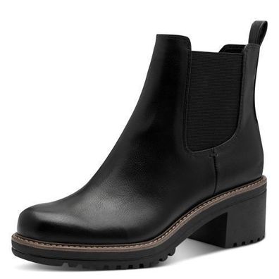 Marco Tozzi Chelsea Boot - Schwarz Synthetik