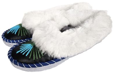 Lammfell Warme Hausschuhe Mokassin Gr.41 NEU, Schaffell/ leder Handarbeit 1 * 25