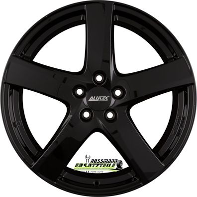 4x Alutec Freeze diamant-schwarz 7.5x19 ET32 - LK5/112 ML66.5 Felge Alu