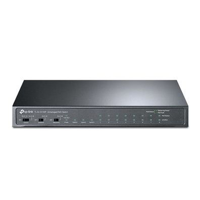 TP-Link 8-Port 10/100Mbps + 3-Port Gigabit Desktop Switch mit 8-Port PoE