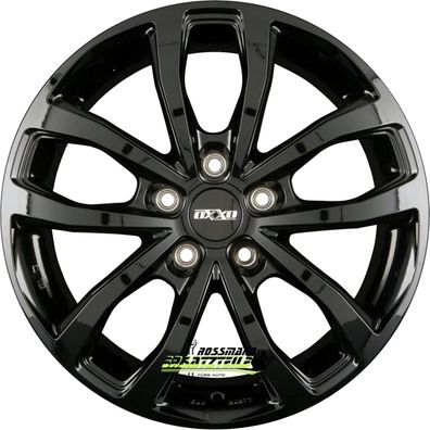 4x Oxxo Hyperion black 8x18 ET51 - LK5/120 ML65.1 OX11-801851-V4-03 Felgen Alufelgen