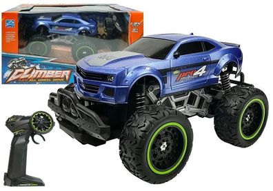 Ferngesteuertes Auto Offroad R/C Blau High Wheels