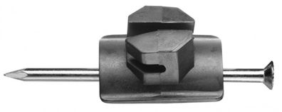 200 Nagelisolator groß 10cm geeignet für Litze und Draht für Weidezaun