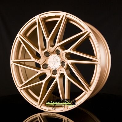 4x Keskin KT20 Future rose gold 8.5x19 ET45 - LK5/112 ML72.6 Felge Alu