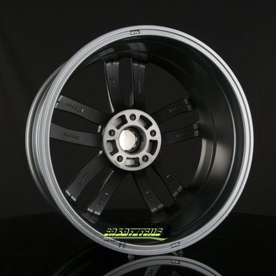 4x Avus Racing AF16 anthracite 7.5x17 ET36 - LK5/100 ML57.1 Felge Alu