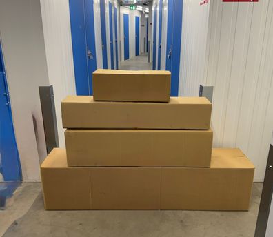 Versandkarton zweiwellig stabil verschiedene Größen Verpackung Lagerbedarf