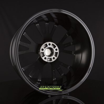 4x Avus Racing AF18 black 8x18 ET35 - LK5/100 ML57.1 Felge Alu