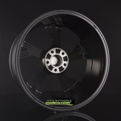 4x Avus Racing AF20 black 8x18 ET40 - LK5/112 ML66.6 Felge Alu