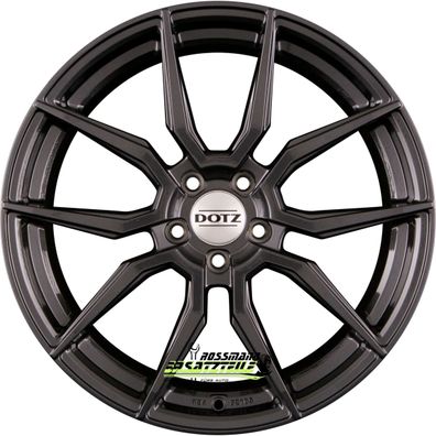 4x Dotz Misano gunmetal 8x18 ET48 - LK5/114.3 ML71.6 Felge Alu