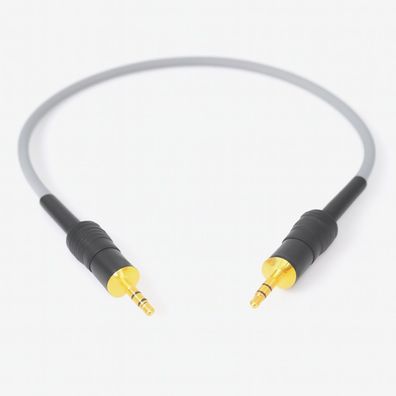 Sommercable -Goblin- Klinkenkabel 3,5mm - kompakt & klangstark - Grau