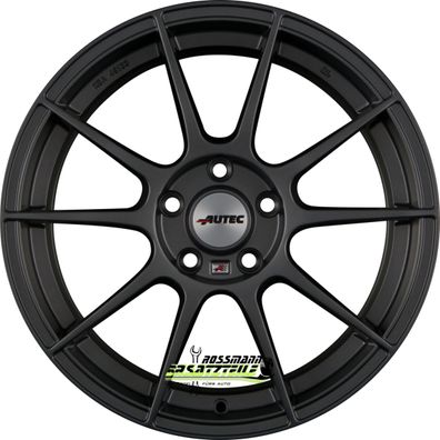 4x Autec Typ W - Wizard gunmetal 8x18 ET35 - LK5/112 ML70 Felge Alu