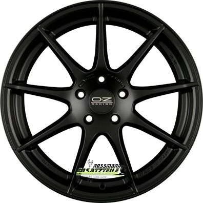4x OZ Omnia matt black 7.5x17 ET45 - LK5/114.3 ML75 Felgen Alufelgen