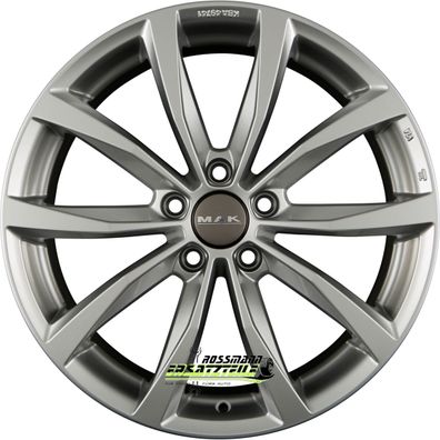 4x Mak Wolf silver 7.5x18 ET48 - LK5/100 ML56.1 F7580WFSI48P4IX Felgen Alufelgen