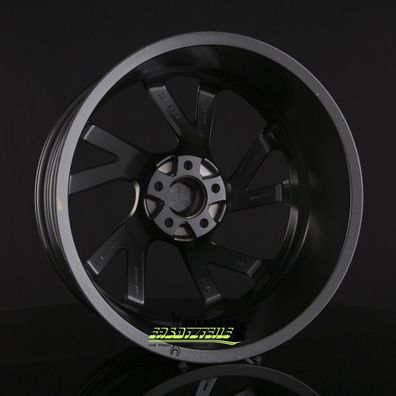 4x Mak Kassel gloss black 8x18 ET30 - LK5/112 ML57.1 Felge Alu