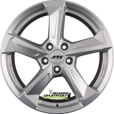 4x ATS Auvora polar-silber 8x19 ET39 - LK5/112 ML66.6 Felge Alu