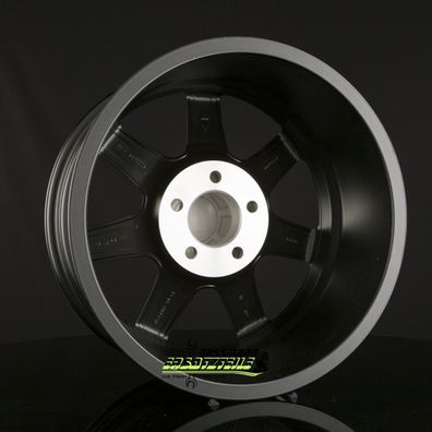 4x Borbet CWE black matt 8x17 ET30 - LK5/127 ML71.6 Felge Alu