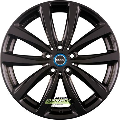 4x Mak Watt matt black 5x19 ET43 - LK5/112 ML66.6 F5090WTMB43WS3X Felgen Alufelgen