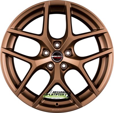 4x Borbet Y bronze 8x19 ET37 - LK5/112 ML66.5 Felge Alu