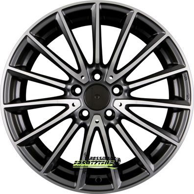 4x Mak Komet gun metallic mirror 9x18 ET33 - LK5/112 ML66.6 Felge Alu