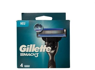 Gillette MACH3 Klingen Original Wahlweise in 4-24er Pack im Blister/TKH ohne OVP