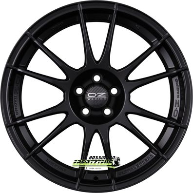 4x OZ Ultraleggera matt black 7x16 ET35 - LK5/100 ML68 W0173030053 Felgen Alufelgen