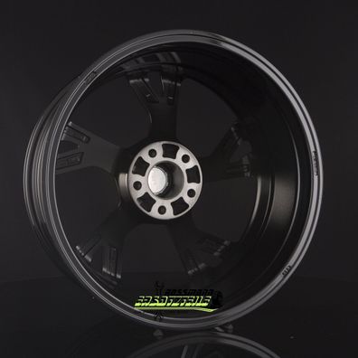 4x Avus Racing AF20 black polished 8.5x19 ET48 - LK5/112 ML57.1 Felge Alu