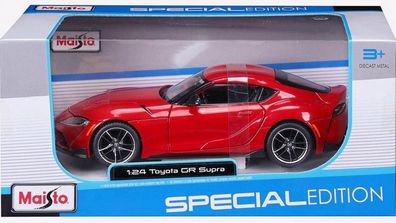 Maisto Die Cast Special Edition - Toyota GR Supra 1:24 - 18 cm Lang