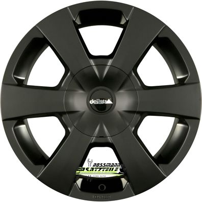 4x Delta 4X4 WP matt black 7.5x16 ET30 - LK6/139.7 ML110.1 Felge Alu