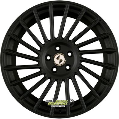 4x Etabeta Venti-R black matt 7.5x18 ET38 - LK5/112 ML73.06 Felge Alu