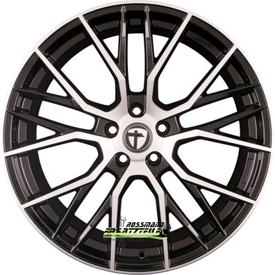 4x Tomason TN23 black diamond polished 8.5x20 ET45 - LK5/112 ML66.6 Felgen Alufelgen