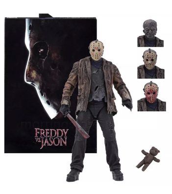 NECA Freddy vs Jason Ultimate Jason Voorhees 7” Actionfigur Horror NEU & OVP