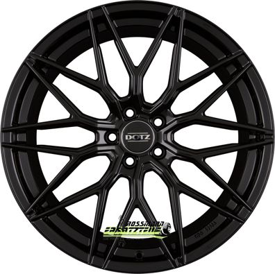 4x Dotz Suzuka black 8x19 ET36 - LK5/120 ML72.6 Felgen Alufelgen