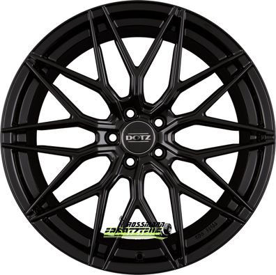 4x Dotz Suzuka black 8x19 ET27 - LK5/112 ML66.6 OSU9K8BA27E Felgen Alufelgen