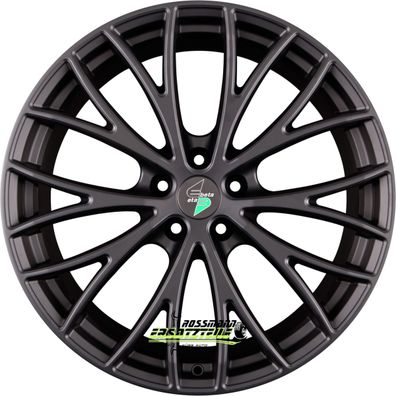4x Etabeta Piuma-C black matt 8x18 ET45 - LK5/112 ML73.06 Felge Alu