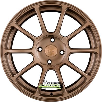 4x Barracuda Summa matt bronze 8x17 ET35 - LK5/110 ML73.1 Felge Alu