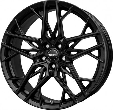 4x Brock B44 satin-black matt-lackiert 8.5x20 ET40 - LK5/112 ML66.6 Felge Alu