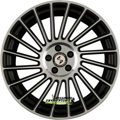 4x Etabeta Venti-R black shiny polish * VW Bus* 8.5x19 ET42 - LK5/120 ML65.1 Felge