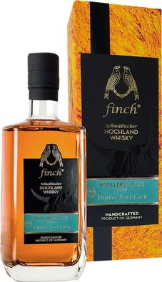 finch Whiskydestillerie Distillerschoice Dinkel Port Cask 10 Years NV 0.5 L Flasche