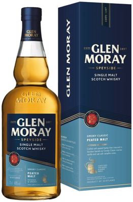 Glen Moray Peated Speyside Single Malt NV 0.7 L Flasche (Gr. 0.7 L Flasche)