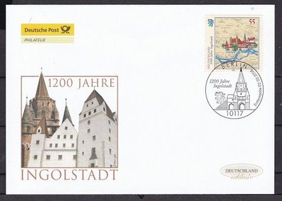 BRD 2006 Deutsche Post FDC MiNr. 2526 1200 Jahre Ingolstadt