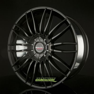 4x Borbet CW3 black glossy 8.5x19 ET40 - LK5/114.3 ML60.1 Felge Alu