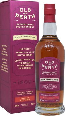 Morrison Scotch Whisky Distillers Old Perth Double Sherry Wood NV 0.7 L Flasche
