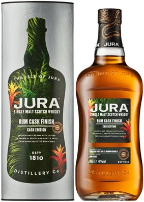 Jura Single Malt Rum Cask Finish NV 0.7 L Flasche (Gr. 0.7 L Flasche)