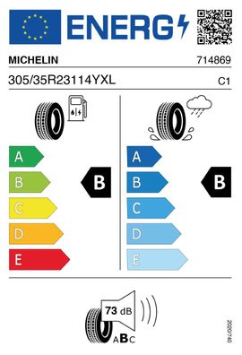 2x Michelin Pilot Sport A/S 4 Acoustic LR XL 305/35R23 114Y Reifen Sommer Offroad