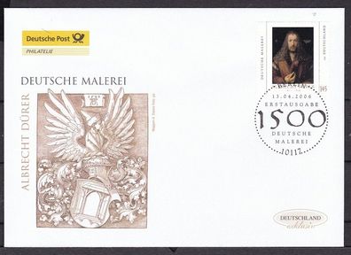 BRD 2006 Deutsche Post FDC MiNr. 2531 Albrecht Dürer