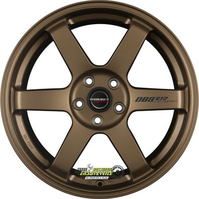 4x Borbet DB8GT2 bronze matt 8.5x19 ET35 - LK5/120 ML72.5 Felge Alu
